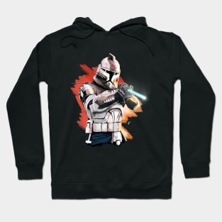 Wolffe shot first Hoodie